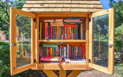 Little Free Library for Humanics Sanctuary and Sculpture Park